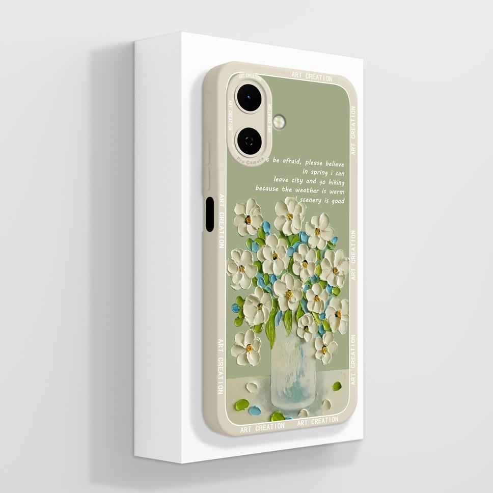 For Tecno Spark Go 2 Phone Case Fashion Flowers Patterns Soft Liquid Silicone Cover For Tecno Spark Go2 Full Coverage Shell Capa