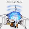 Кемпинг Туристическая горелка Мощная газовая плита Посуда Портативная печь Пикник Барбекю Туристические принадлежности Отдых на природе