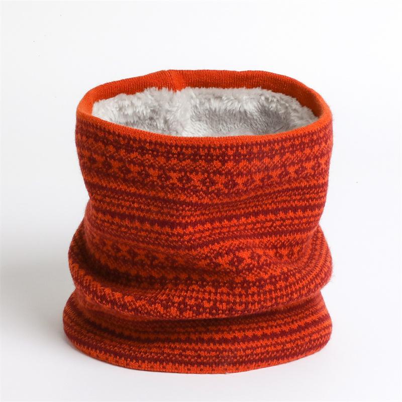 Новый осенне-зимний шарф для сохранения тепла и защиты шейного отдела позвоночника. Вязаный толстый шарф из пряжи для женщин