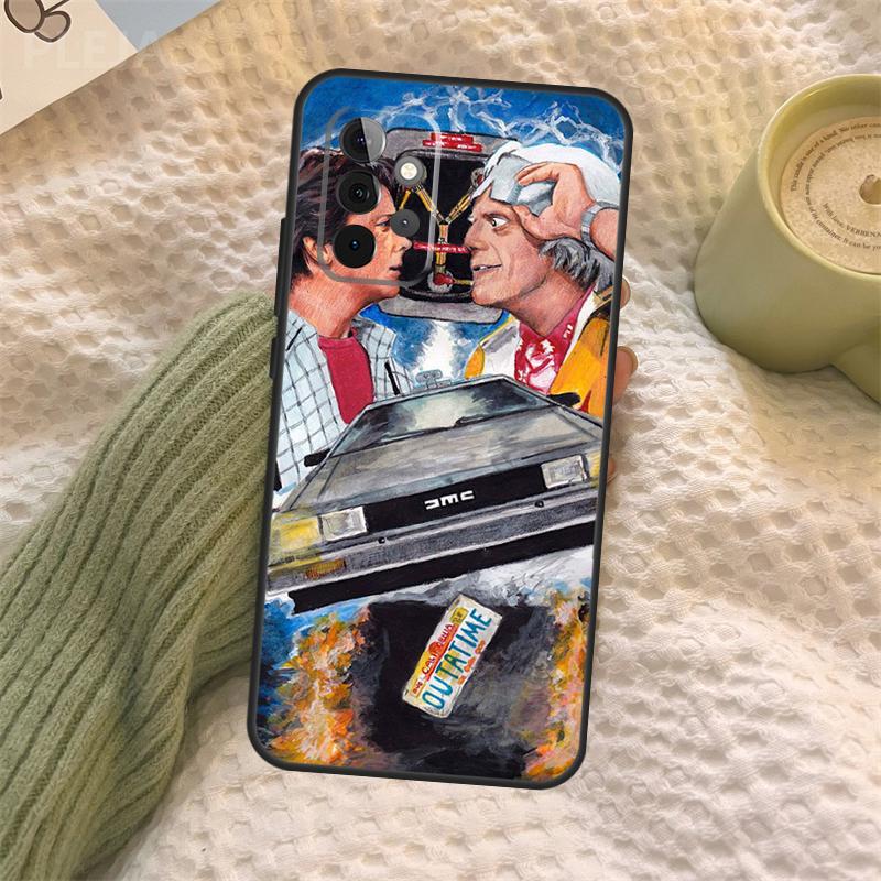Back to the Future Phone Case For Samsung Galaxy A12 A32 A52 A22 A72 A31 A51 A71 A50 A70 A21S A52S A53 Cover