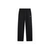 Li Ning Sports Lifestyle Series Loose Letter Logo Knitted Sweatpants Women Bottoms AKLV838-3