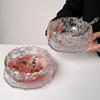 High Value Glass Rose Dessert Dish Set Delicate Tremella Soup Bird's Nest Bowl Sugar Water Ice Cream Yogurt Oat Bowl