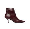 Ботильоны 2524796011600 бордового цвета