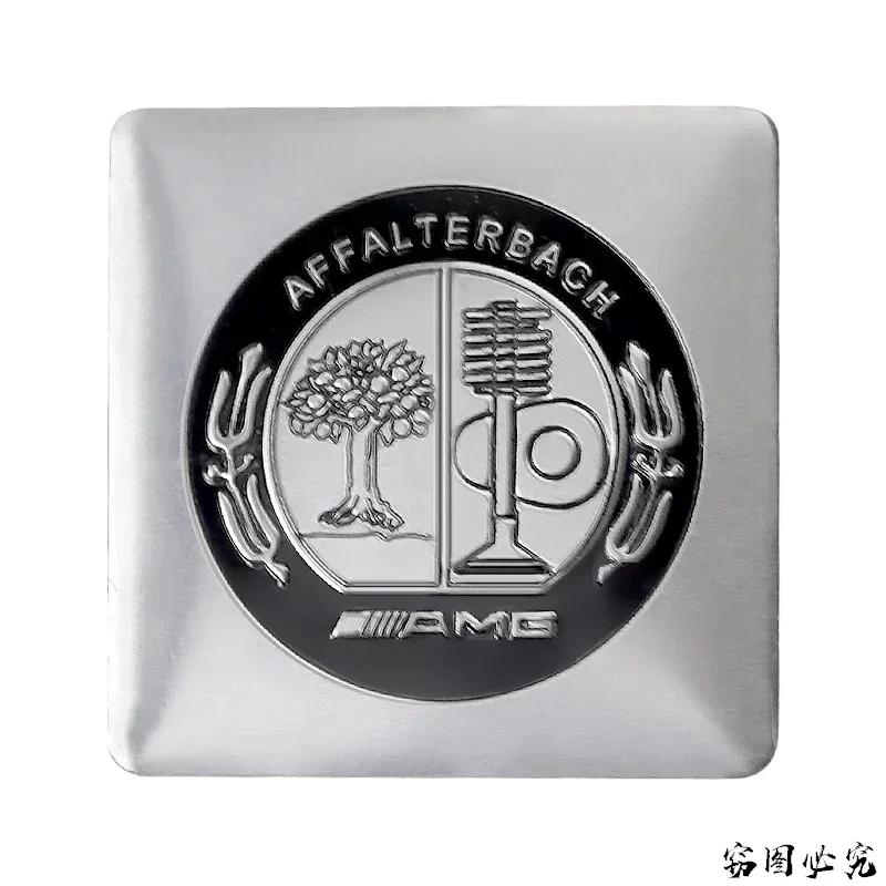 Alloy Car Rear Trunk Sticker for Mercedes Benz Emblem AMG C180 W205 G500 W210 W211 CLA CLK CLS GLA SLK SLS ML Decoration w5