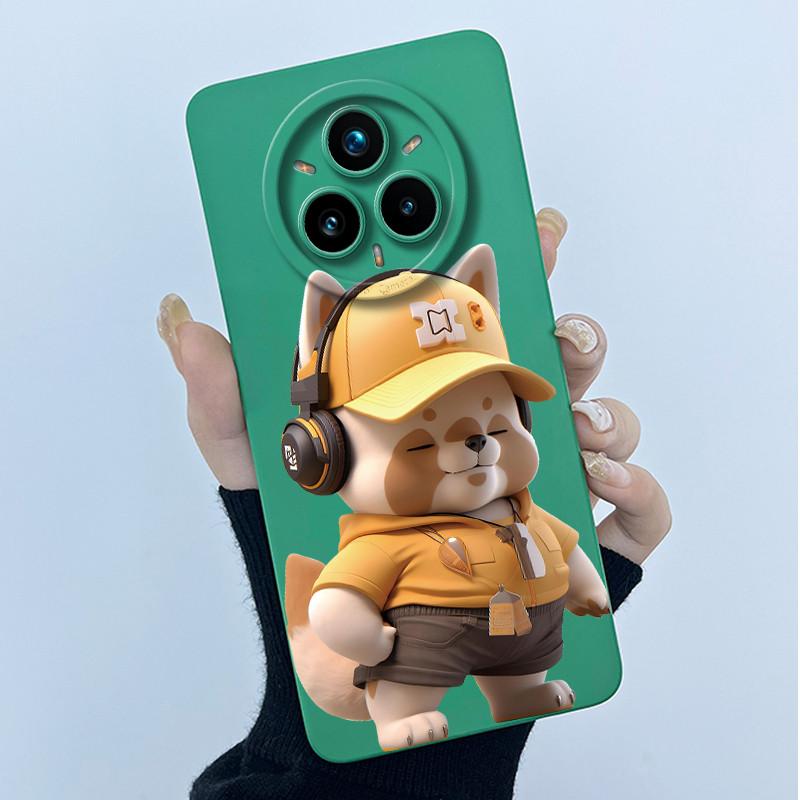Чехол для Realme 14 Pro Plus 2025 Новый дизайн Милый узор Матовый силиконовый чехол Для Realme14 Pro 14Pro+ Бампер Coque funda Capa