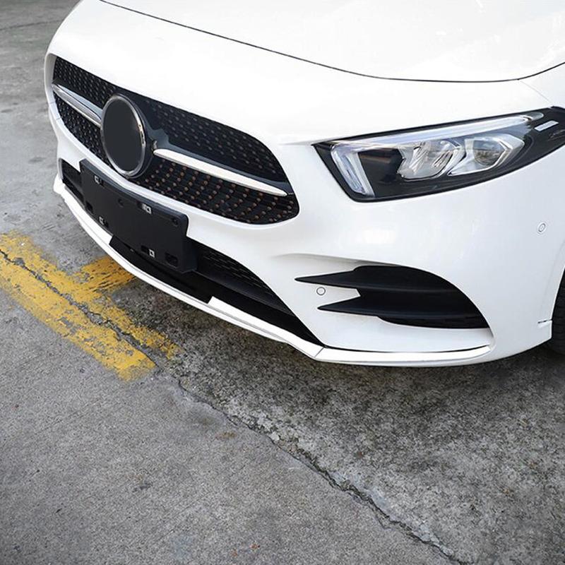 For Mercedes Benz A Class W177 A180 A200 A250 Car Cover Trims Front Bottom Grid Grill Grille Edge Stick