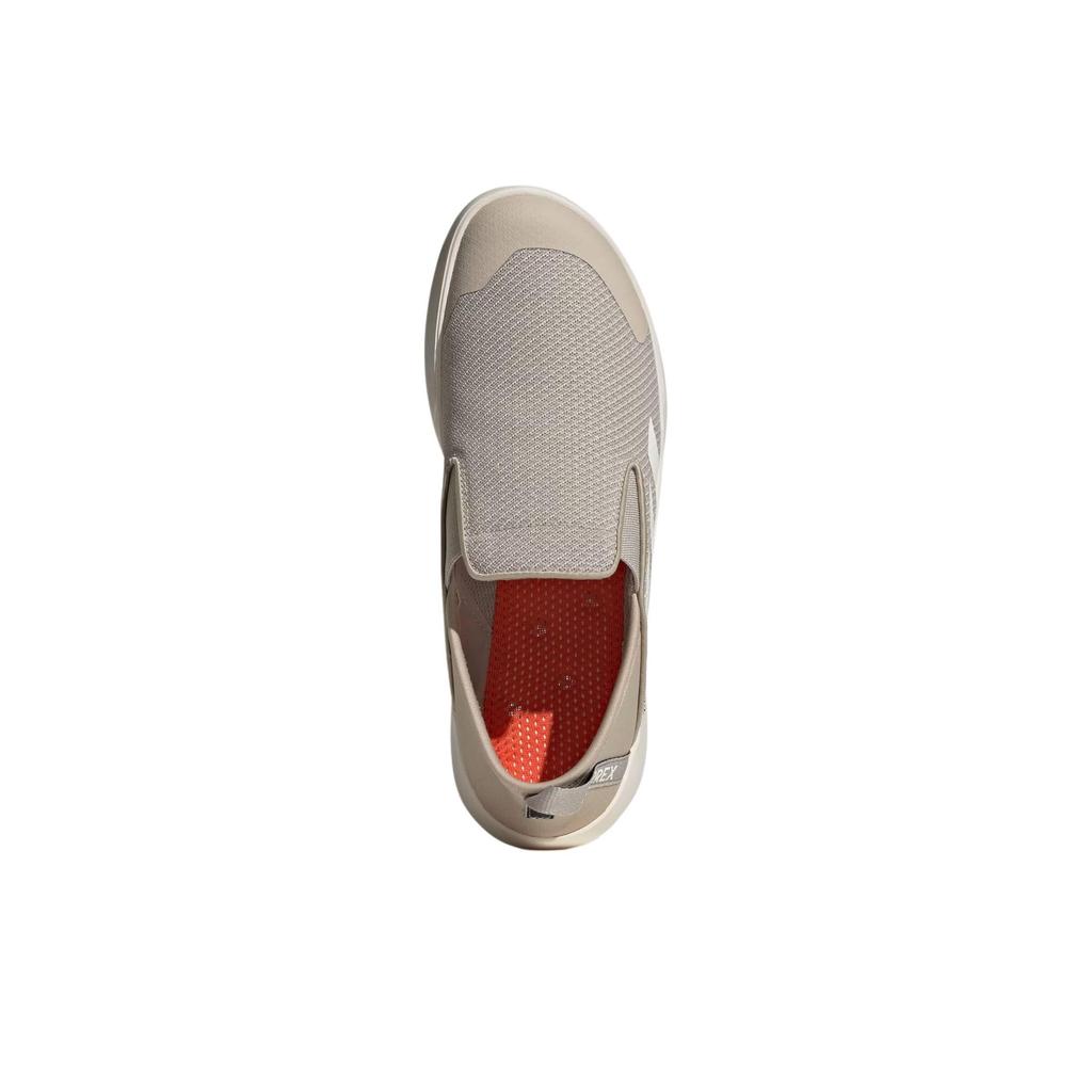 adidas Кроссовки унисекс Terrex Boat Slip-On Chalk, серые, черные, белые JR2653