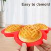 Silicone Cake Mold for Air Fryer 3 Cup Jumbo Round Muffin Top Pans BPA-Free Omelette Baking Mold for Egg Cakes Muffins Tarts Pancakes