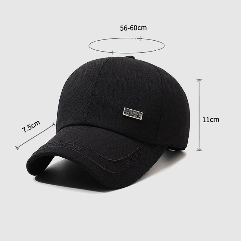 Hat Men's Spring Autumn Middle-Aged Sun Hat Sunscreen Baseball Cap Outdoor Hat