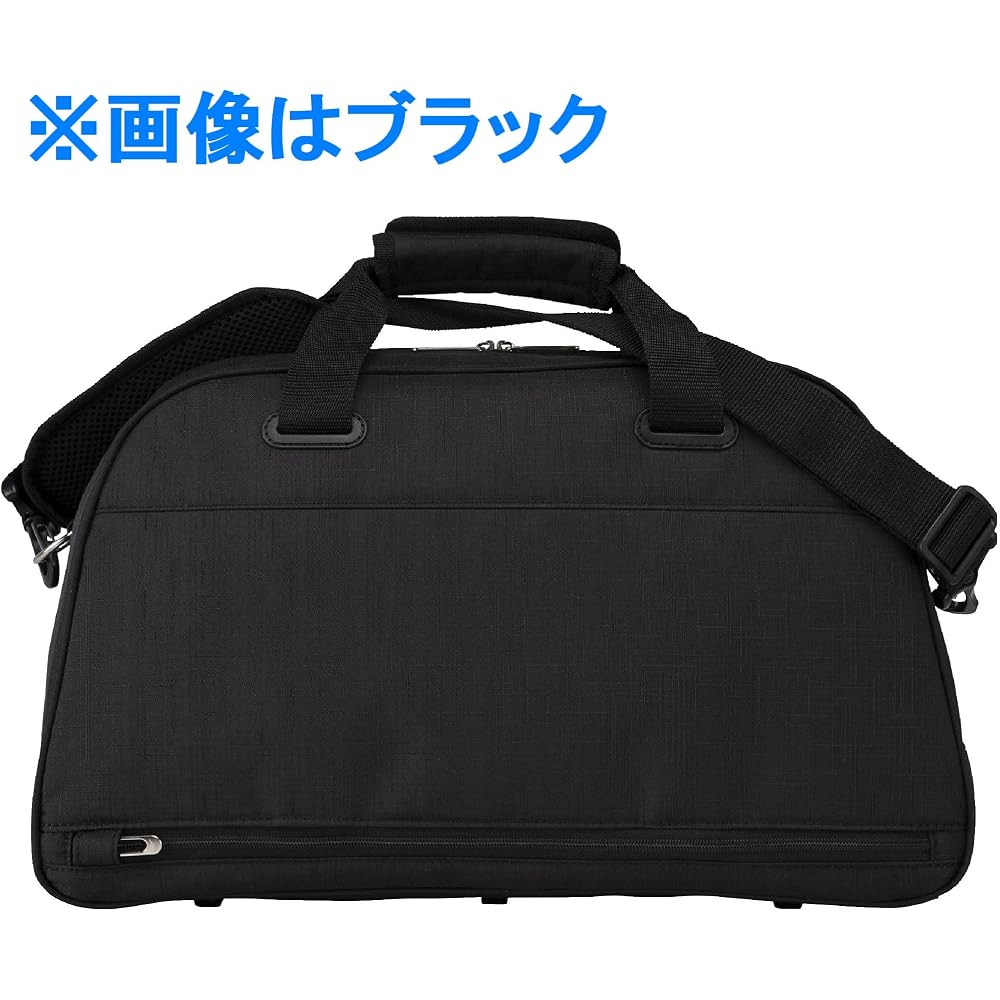 MIZUNO Golf Boston Bag, Round Shape, Unisex, L45 x W23 x H28cm, Navy, 5LJB2401