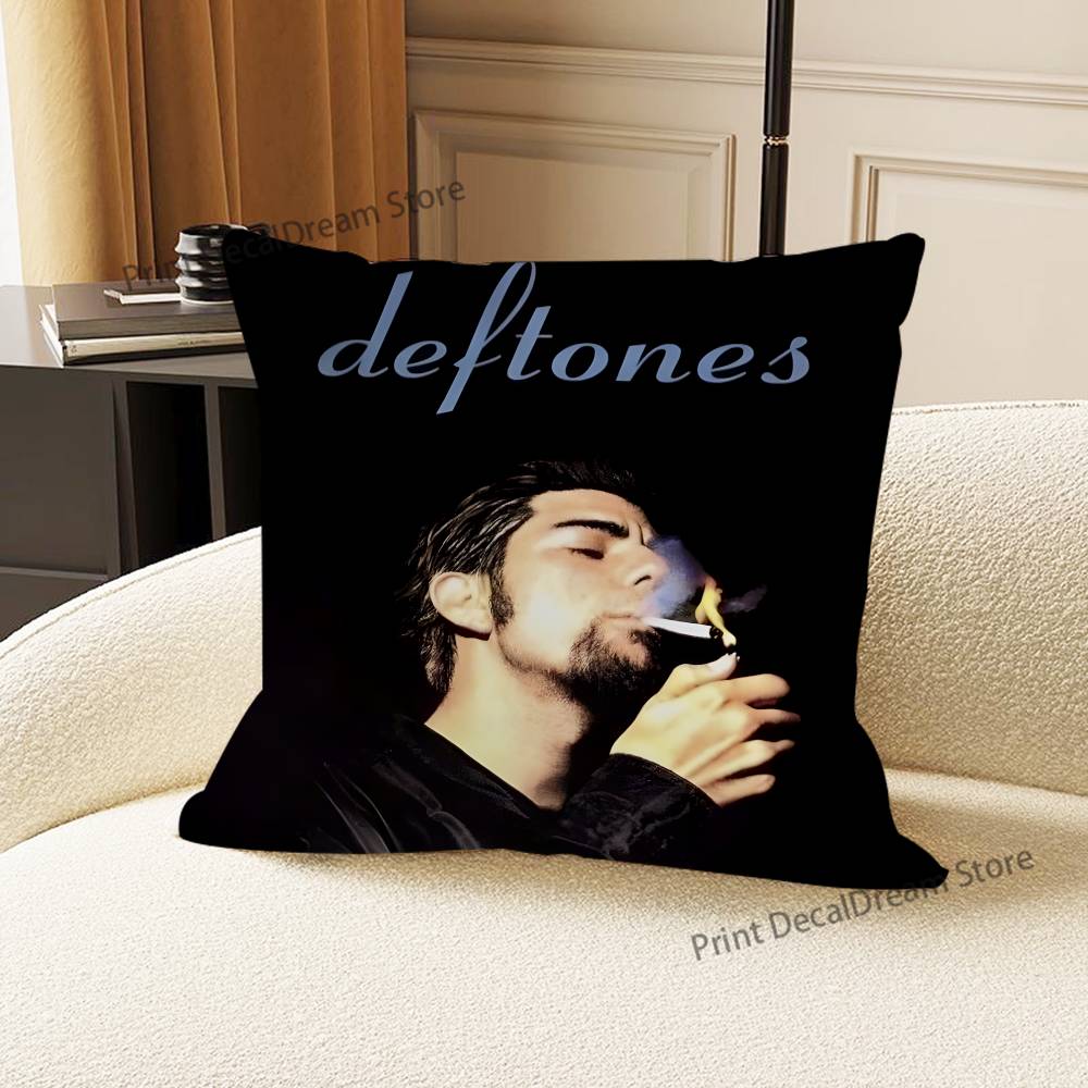 DDeftones Pillow Case For Sofa Decor Car Office Room Printing Cushion Cover Decorations and Protector