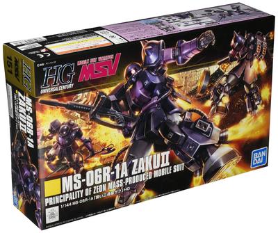HGUC Black Zaku II 1/144 MS-06R-1A Tri-Star (МСВ)
