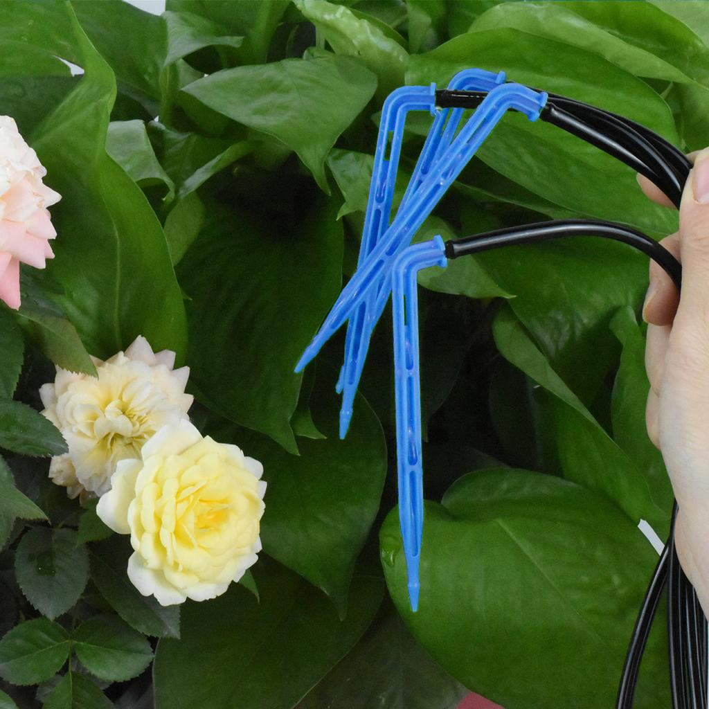 Набор для капельного полива Kesla 10-100 м 4-ходовой 2-ходовой 8 л Капельная стрелка Шланг 3/5 мм Система полива Капельница Дождеватель Посадка в горшки Теплица