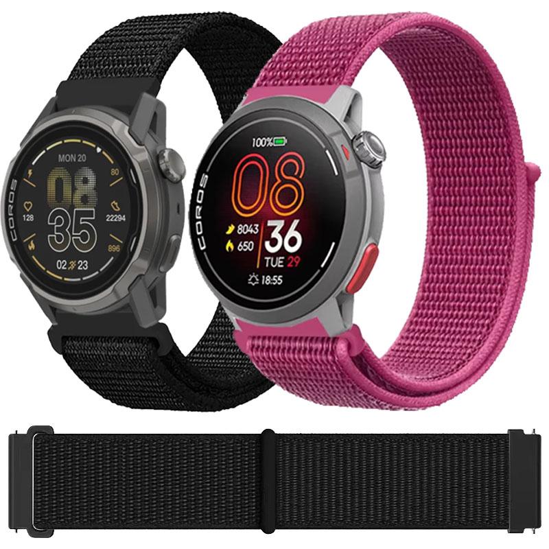 Нейлоновый ремешок 20 мм 22 мм для COROS PACE 4 3 2/APEX 4 42 мм/2 Pro Удобный ремешок для Suunto Vertical 2 Race 2-S/Run/Ocean