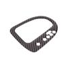 Soft Carbon Fiber Center Shift Gear Panel Trim Sticker For Seat Leon 2008-12