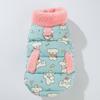 Winter Fair Isle Snowflake Knit Vest Dog Sweater Warm Christmas Pet Coat Small To Large Dogs