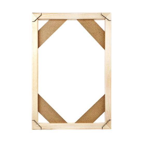 Painting Stretcher Frame Wood Frame, Easy to Install Wooden Strips DIY Self Assembly Kit, Photo Display Decorative Holder for Oil And Wall Art
