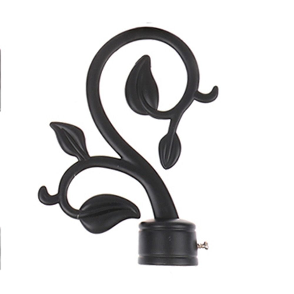 Элегантные Наконечники Наконечники Карниз для Штор ABS Материал Имитация Железа Римский Карниз Американский Стиль Уникальная Форма Декоративные Шторы