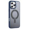 MUTURAL For iPhone 16 Pro Case Compatible with MagSafe Ring Kickstand PC+TPU Back Cover