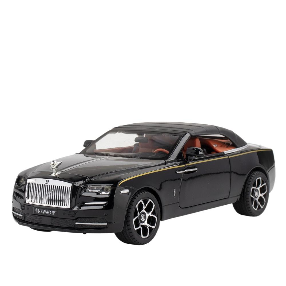 1/24 Rolls Royce Dawn Spofec литые игрушечные машинки и игрушечные машинки модель автомобиля звук и свет инерционные машинки игрушки для детей подарки