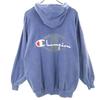 Champion 90s Old Long sleeve Sweatshirts Blue Men's Used
