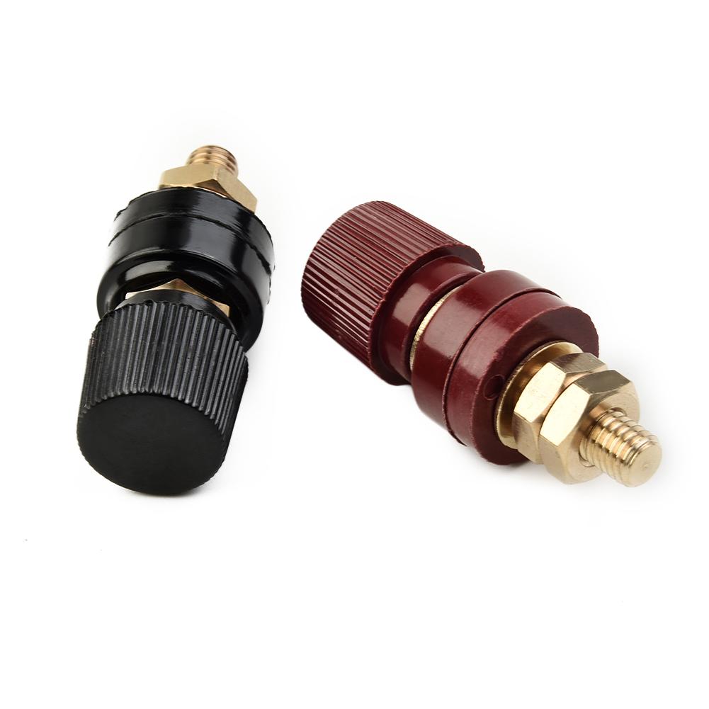 8/6 мм Шпилька Удаленный Аккумулятор Питание Распределительная Клеммная Колодка Комплект Разъемов Красная Клемма + Черная Клемма Автоаксессуар