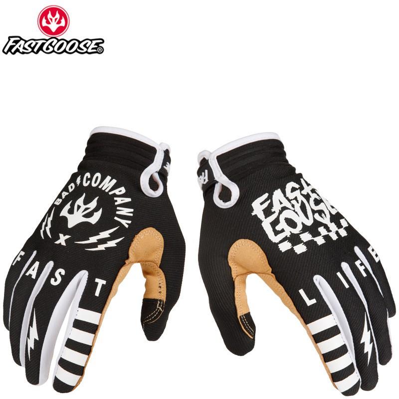 FASTGOOSE Cycling Gloves Road Mountain Bike Riding Outdoor Sports Unisex Adult Microfiber Glove S M L XL Red Black