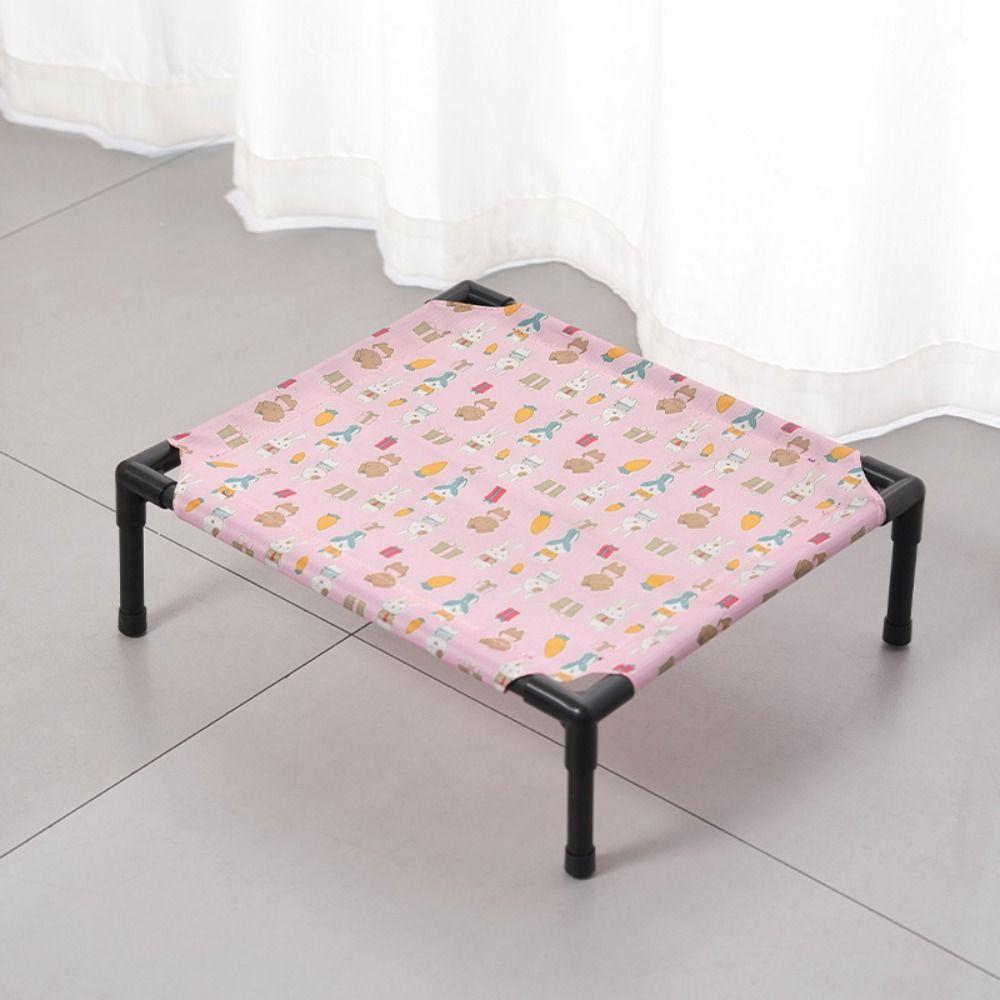 Detachable Pet Camping Bed Breathable Mesh Cat Sofa Bed Universal Cat Sleeping Bed Outdoor Camping