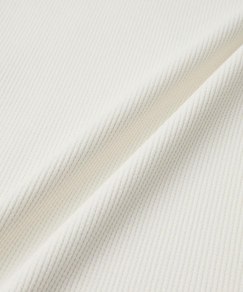 HELINOX WEAR Вафельная футболка с длинным рукавом_Слоновая кость
