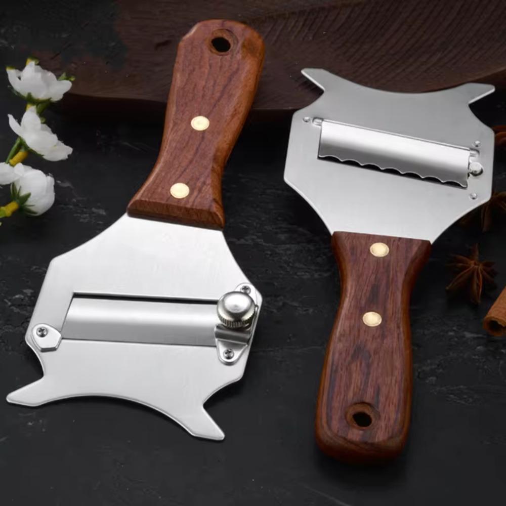 Деревянная ручка для резки трюфелей, высокопрочная овощечистка, удобная ручка, строгальный станок для шоколада, шеф-повар