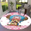 One Piece Tony Tony Chopper Round Area Rug Carpet Rug For Living Room Bedroom Sofa Playroom Decor Nonslip Floor Mat