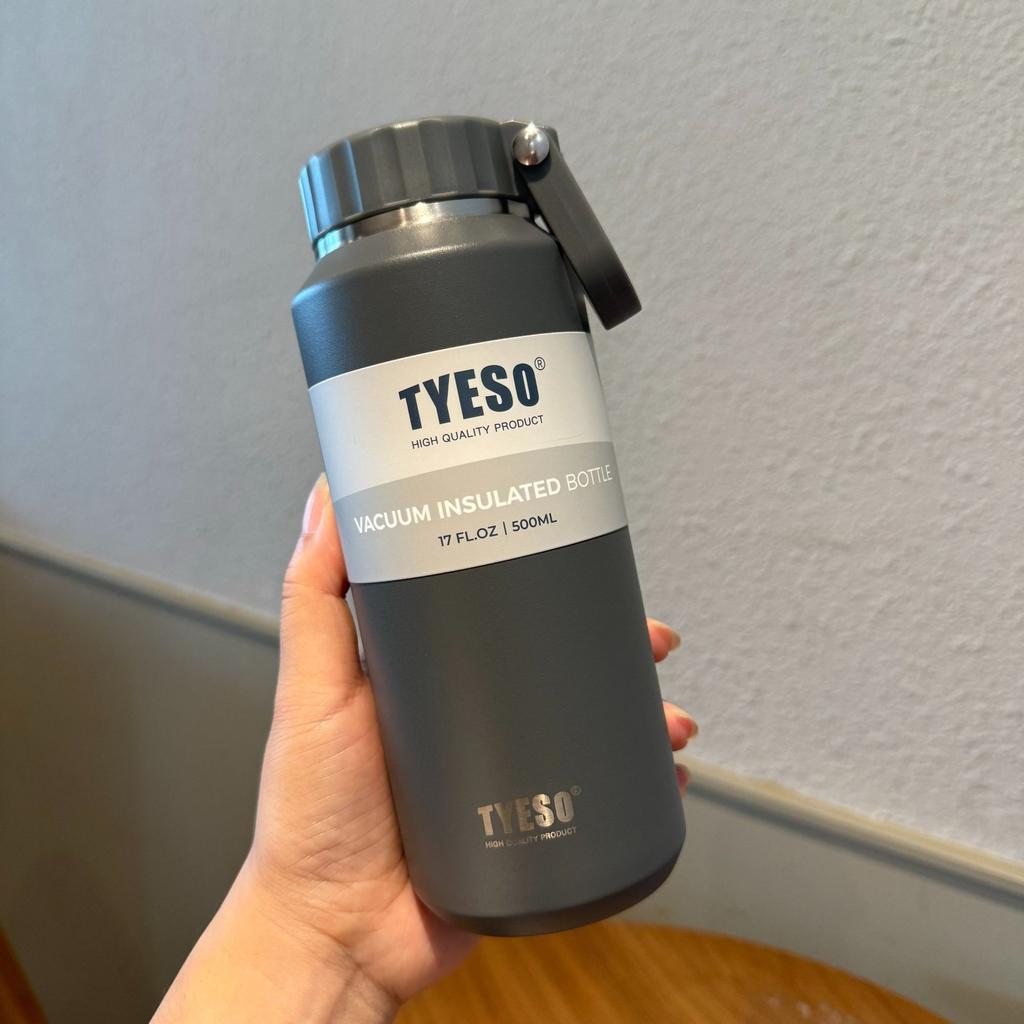 Tyeso 500/710 мл Термос-бутылка для воды из нержавеющей стали Автомобильная термокружка Спортивные бутылки для воды Сохраняет холод и тепло Термокружка