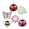 Garden Girl Ladybird Candles (Pack of 6)