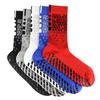 Professional Men Women Football Socks Honeycomb Graphics Breathable Sports Arrow Silicone Anti Slip Grip Soccer Socks