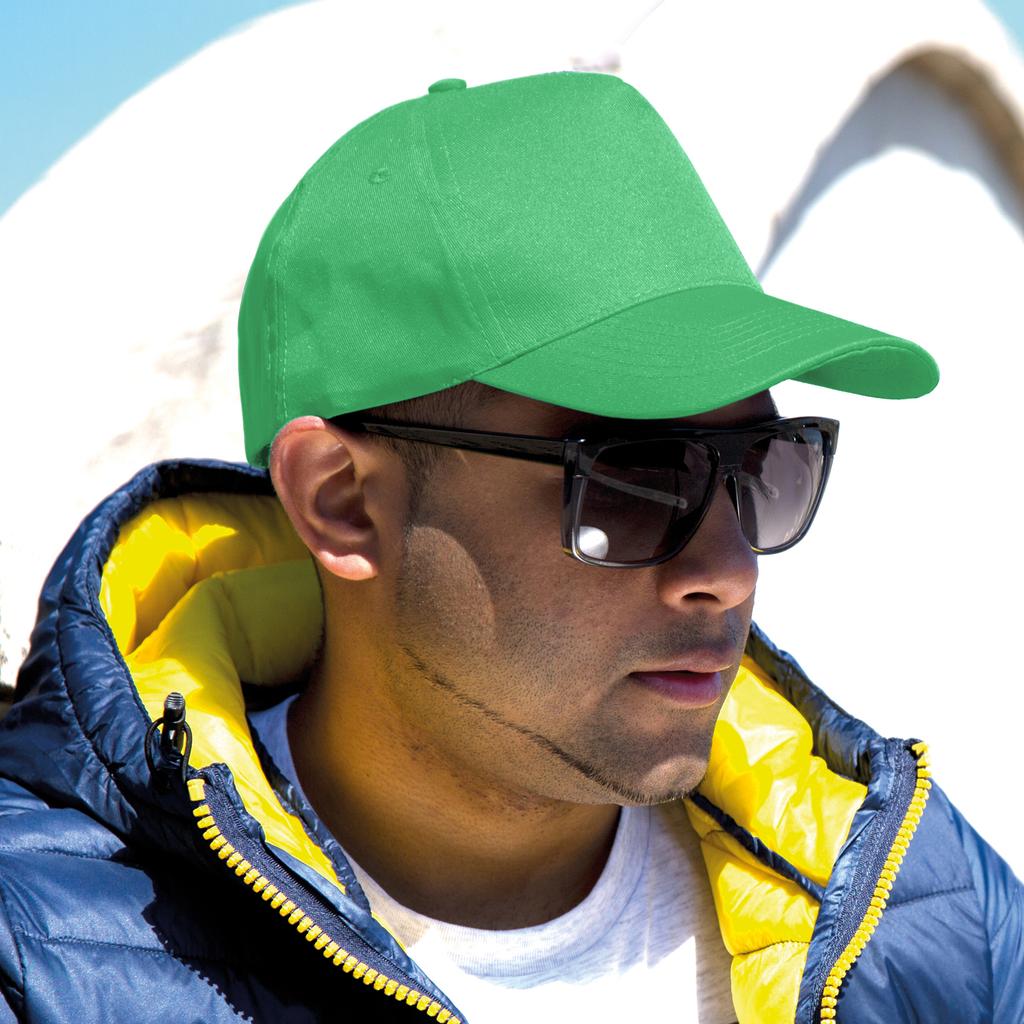 Result Бейсболка унисекс Core Boston с 5 панельными принтерами (2 шт. в упаковке)