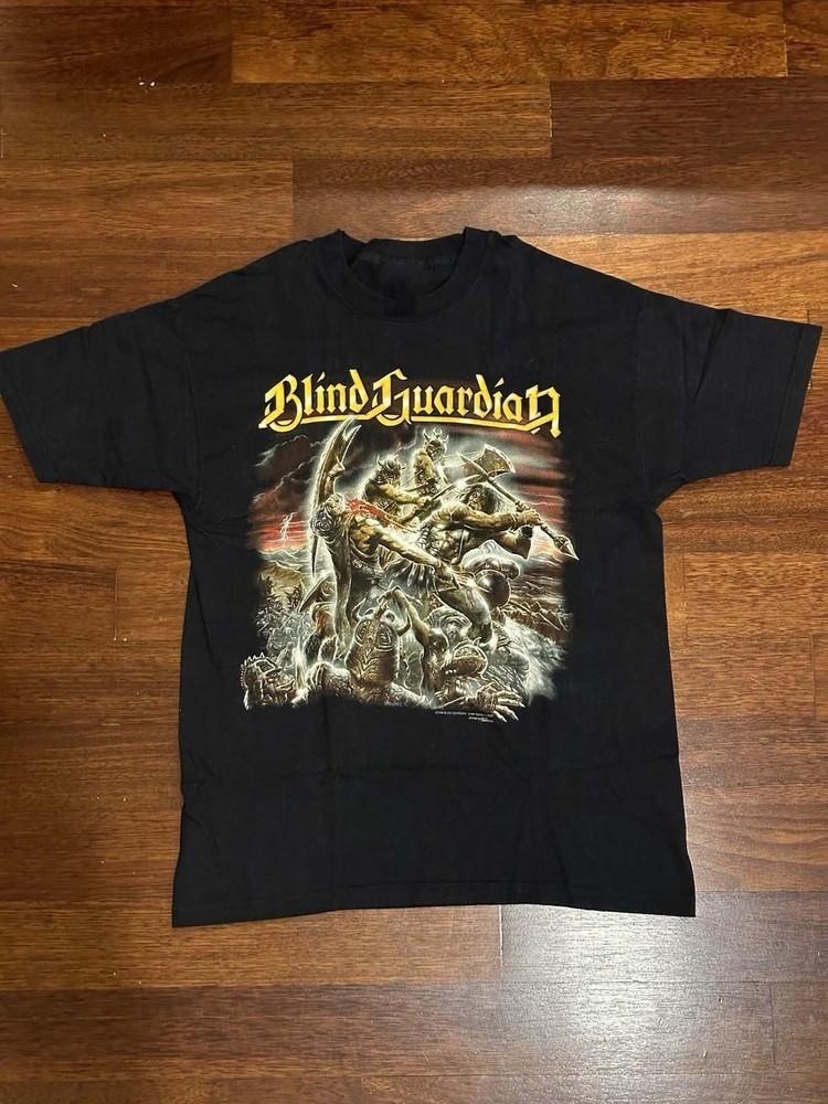 Blind Guardian Винтажная футболка 1996 года Power Metal Рок-группа LI1847 Унисекс футболка