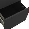 File Cabinet with Casters Anthracite 39 x 45 x 67 cm Steel