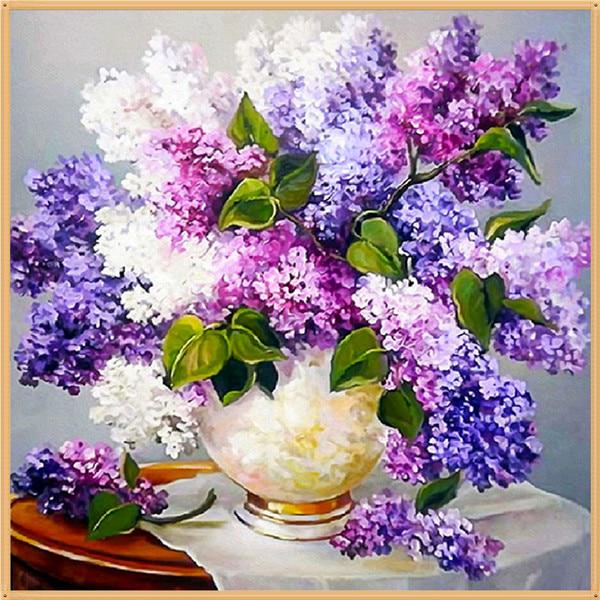 5D DIY Алмазная картина Мультфильм животных Цветок Алмазная вышивка Часть Круглый горный хрусталь Вышивка крестом