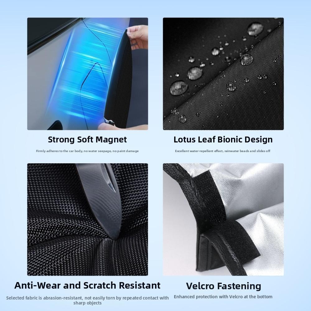 Waterproof EV Charger Cover Magnetic Strip Car Charger Plug Cover For Electric Cars