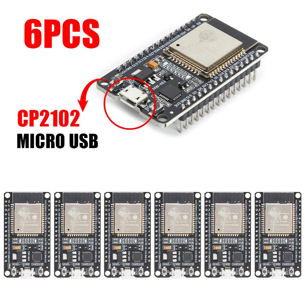 Плата разработки ESP32 -32 TYPE-C CH340C/ USB CP2102 WiFi+Bluetooth Сверхнизкое энергопотребление Двухъядерный беспроводной модуль