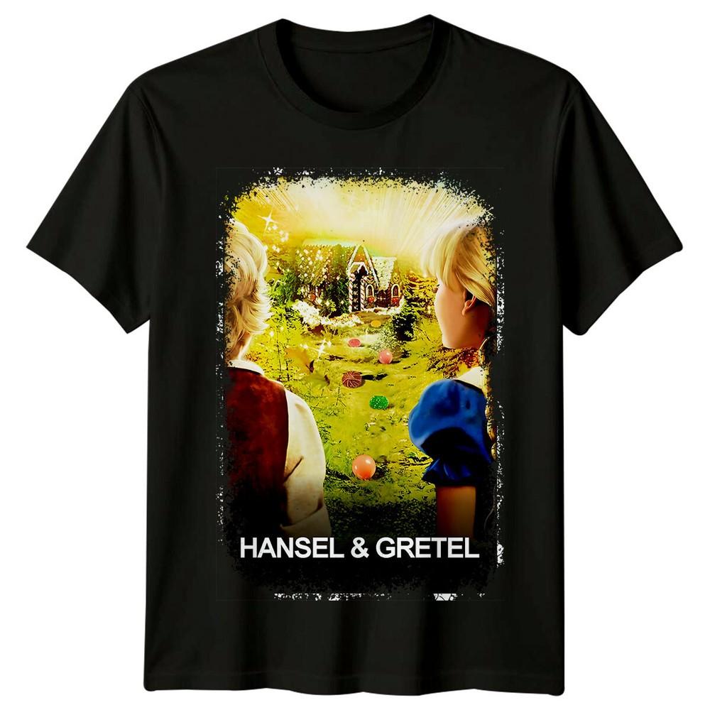Гензель и Гретель (1988) Футболка в стиле кинопостера, ретро 80-х, унисекс