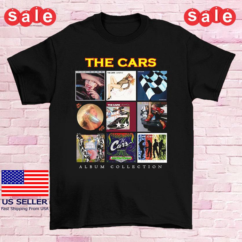 The Cars Band ALBUM COLLECTION Unisex T-Shirt Full Size Unisex T-Shirt