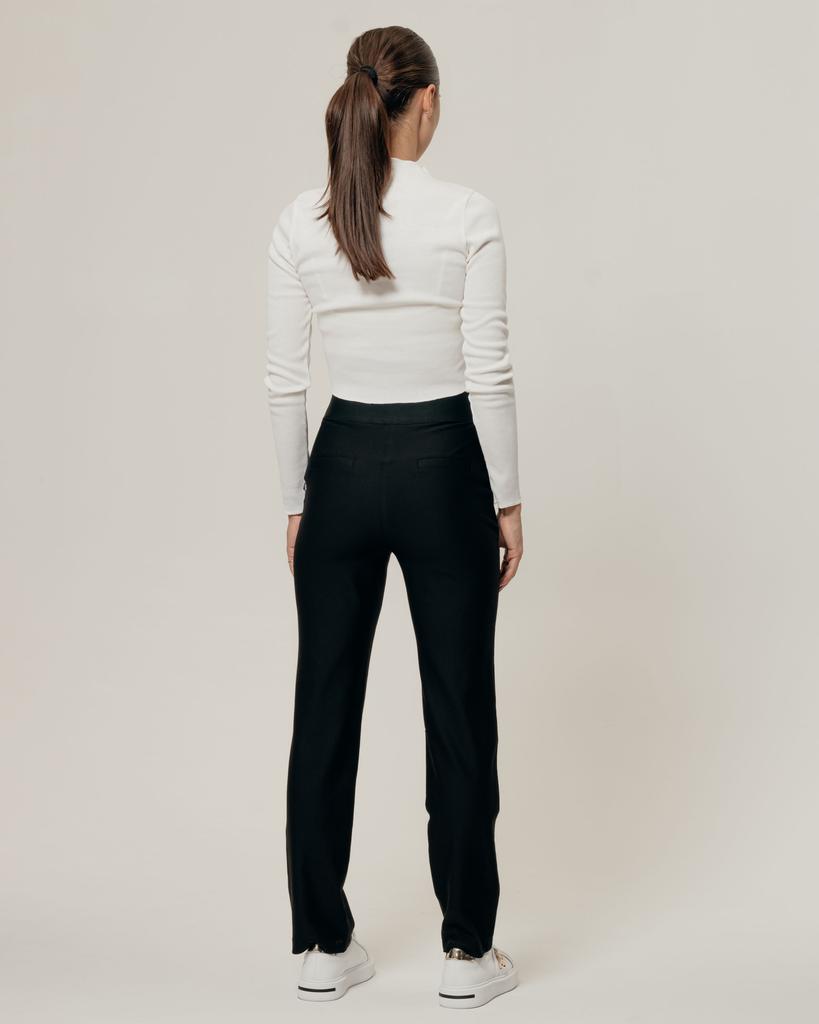 Брюки с высокой посадкой Galife 6934 38 черные