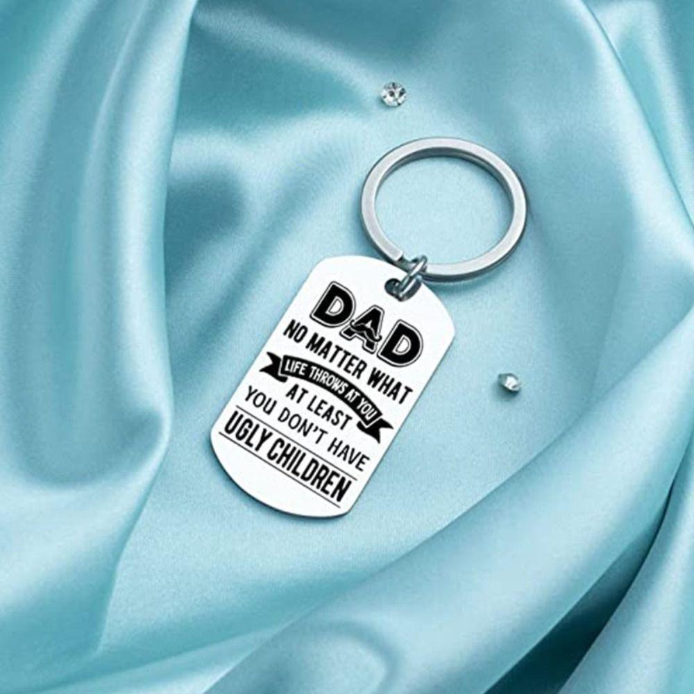 Vintage To My Son Keychain Daughter To My Dad Keychain To My Daughter Keychain Boys