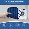 Yousheng Многоразовая насадка для швабры из микрофибры, супермягкая, с высокой впитывающей способностью, простая установка, сменная накладка для швабры для пола, сменная насадка для подметальной машины Swiffer