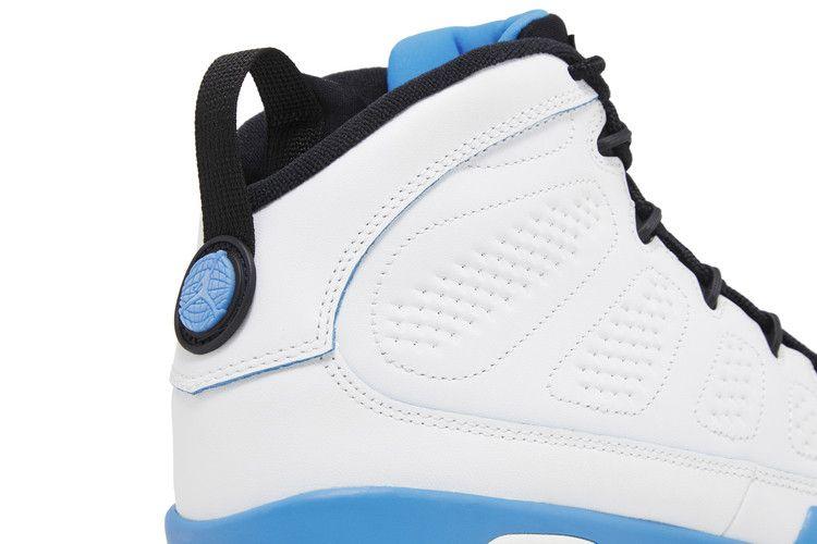 Мужские кроссовки Jordan 9 Retro Powder Blue (2024) Саммит Белый/Черный/Темно-Синий Порошок
