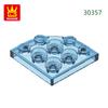 Нетоксичные 86 шт./лот Угловые закругленные Блок 3x3 Moc Цветные Аксессуары Совместимые с Изогнутым Кирпичом DIY Игрушки Для Детей Технические Детали