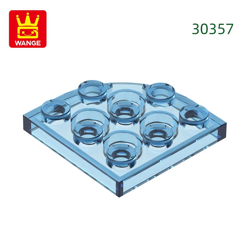 Нетоксичные 86 шт./лот Угловые закругленные Блок 3x3 Moc Цветные Аксессуары Совместимые с Изогнутым Кирпичом DIY Игрушки Для Детей Технические Детали