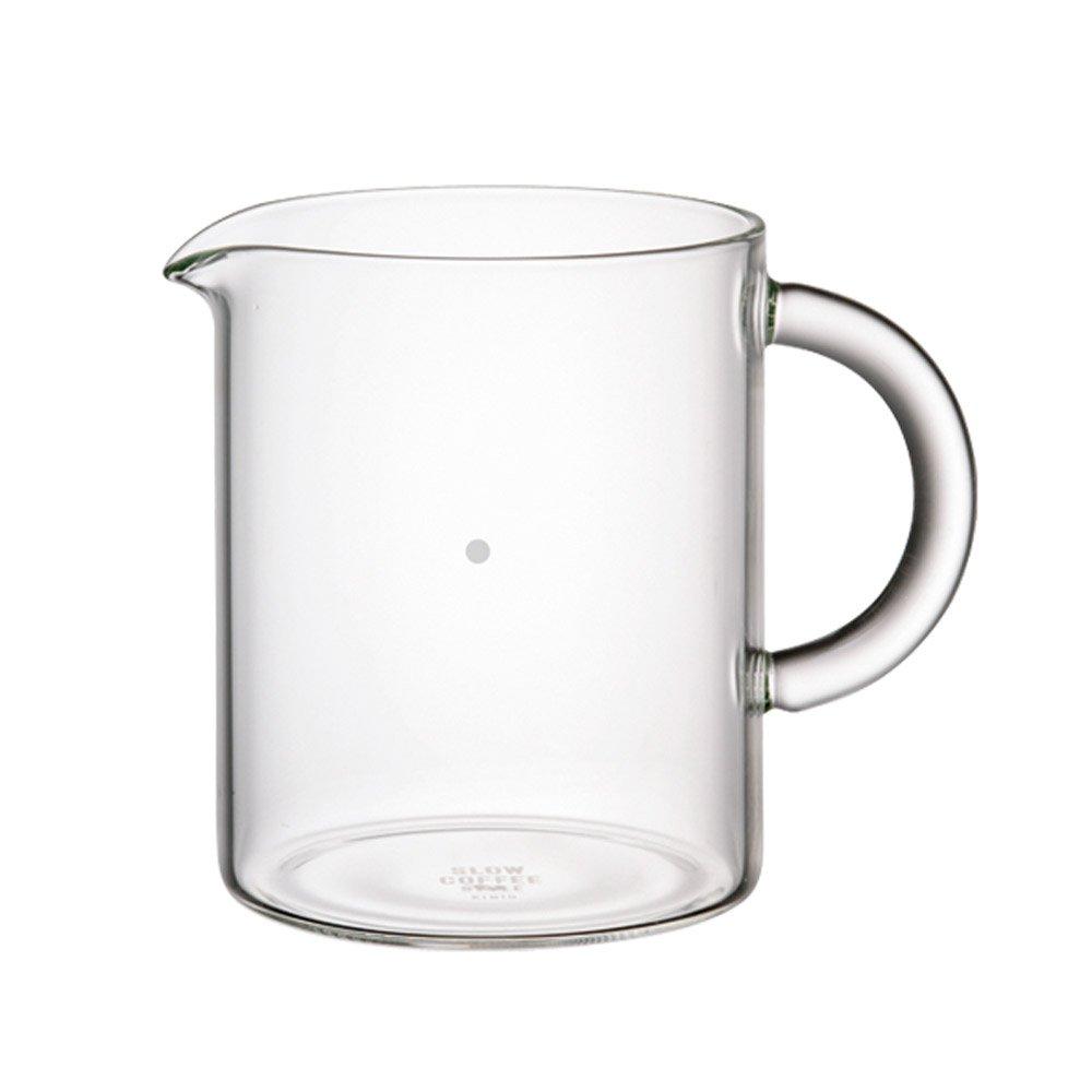 Kinto SCS Coffee Jug 2cups with Heat Resistant Microwave and Dishwasher Safe 27655 Scale, Glass,