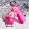 Adorable Mickey And Minnie Sweatshirt Keychain Cute Pvc Key Ring Birthday Gift